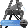 thumbnail image 2 of Step Ladder Step Stool Folding Step Stools for Adults with Handgrip & Slip Sturdy and Wide Pedal lbs MultiUse for Household & Office (Matte ), 2 of 7