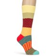 thumbnail image 4 of World's Softest Socks - Weekend Collection - Gallery Crew - Fiesta, 4 of 7
