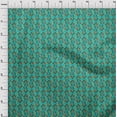 thumbnail image 3 of oneOone Cotton Flex Fabric Leaves & Floral Block Print Sewing Fabric BTY 40 Inch Wide, 3 of 4
