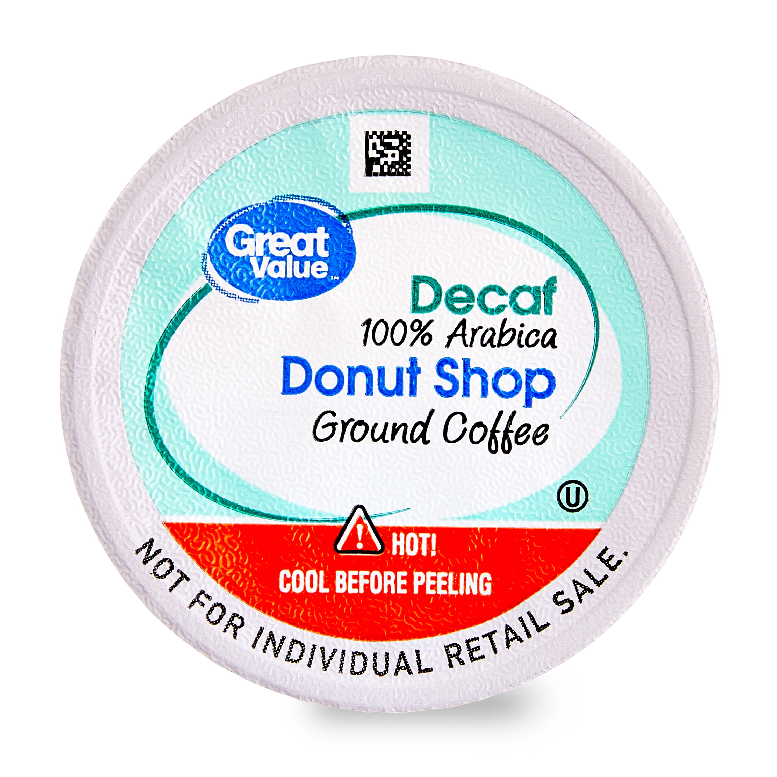 Great Value Donut Shop Decaf Ground Coffee Pods 12 Ct Walmart