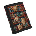 thumbnail image 2 of Psesaysky Ginger Cats On Bookshelf Children's Wallet, Polyester Trifold Card Wallet for Sports, Lightweight Thin Kids Trifold Wallet, 2 of 6