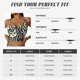thumbnail image 5 of Fotbe Abstract Cat Faces Pattern Sujetador Deportivo Largo sin Aros para Mujer con Almohadillas y Soporte Medio, Transpirable y Absorbente, Camiseta Tipo Chaleco o Tank Top-X-Large, 5 of 8