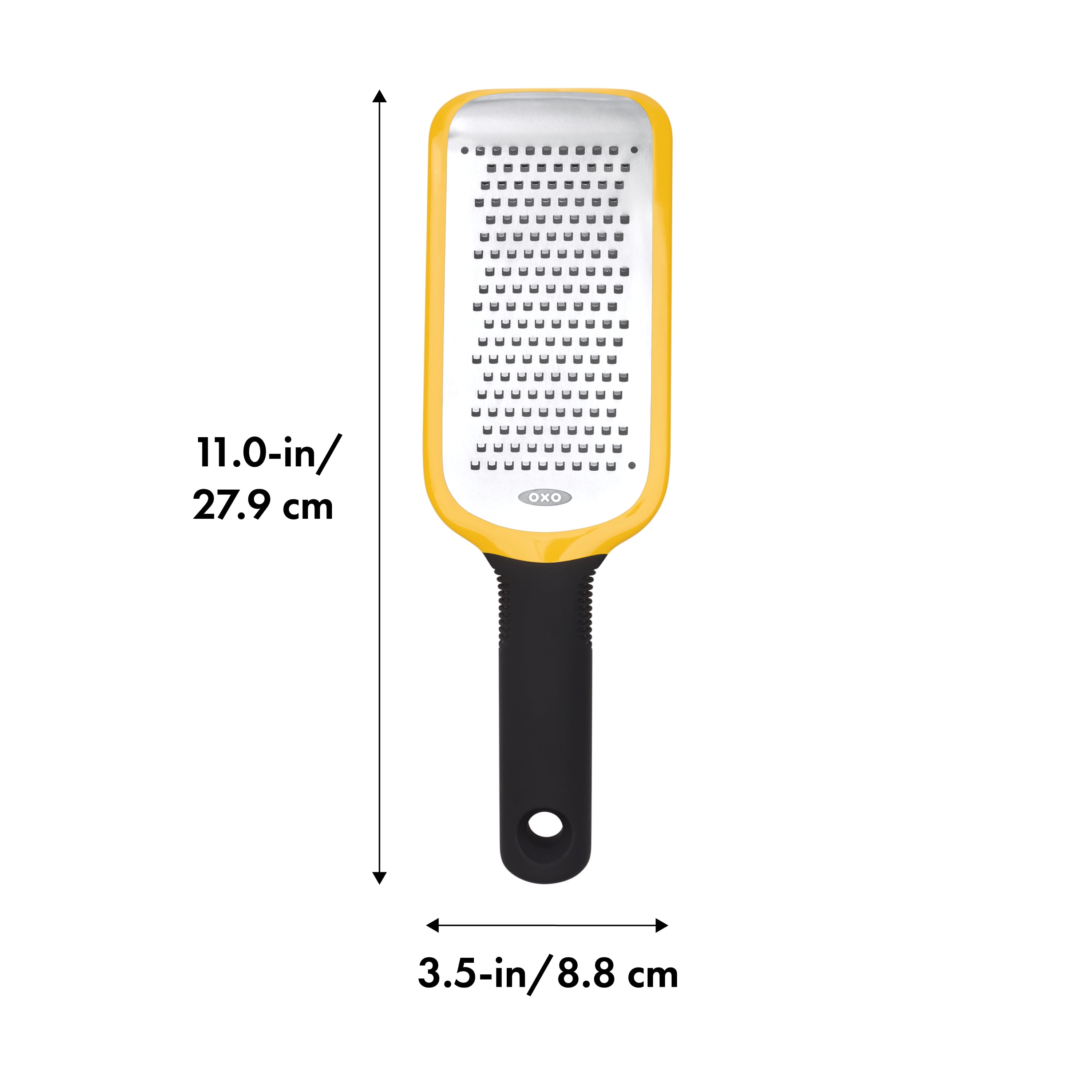 OXO Softworks Stainless Steel Etched Grater, Medium