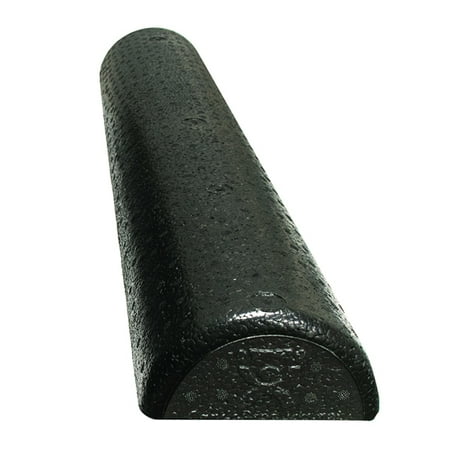 CanDo Black Composite High-Density Extra Firm Foam Roller