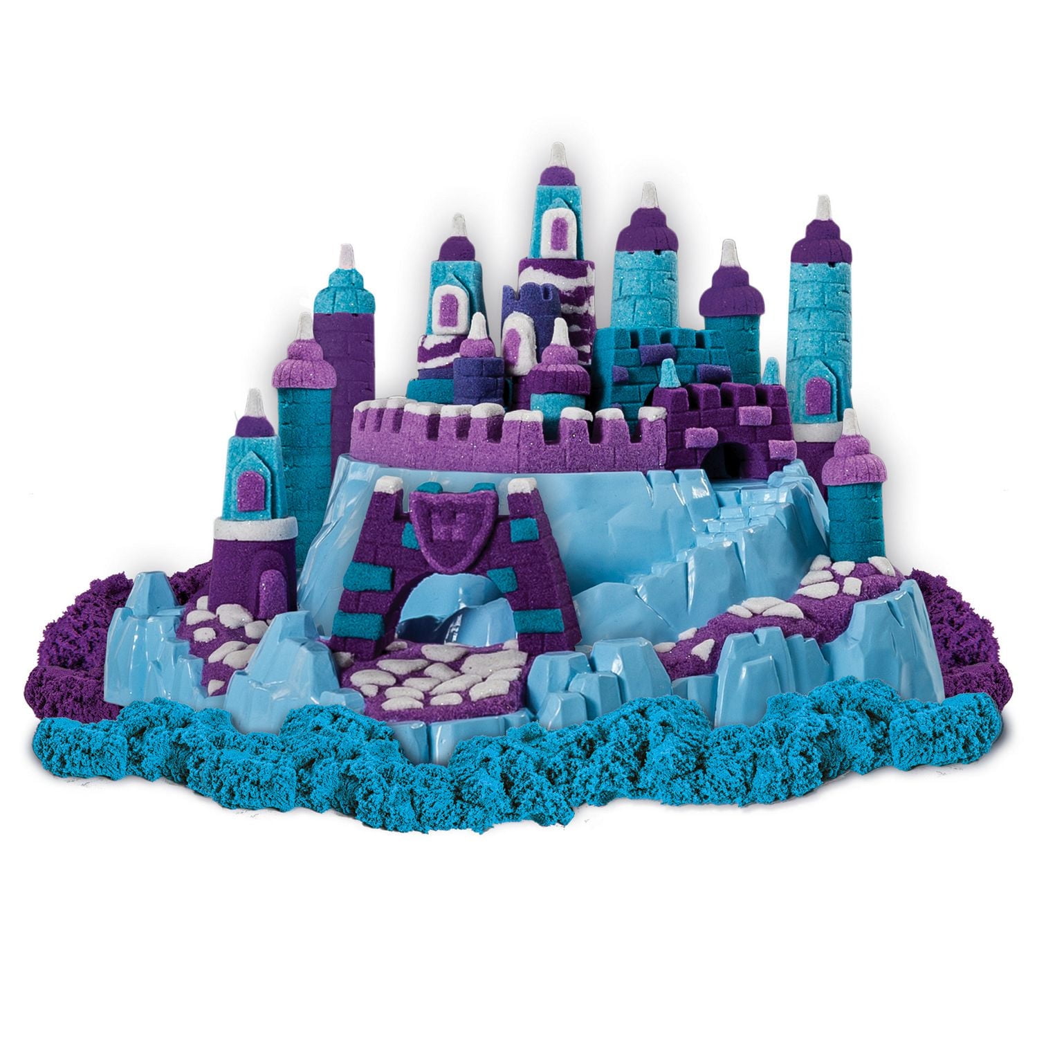 Ens. de jeu Le château de glace Kinetic Sand Build en exclusivité chez Walmart