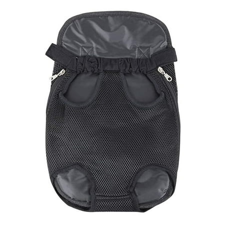 KALEFU Dog Carrier Legs Out Front Pet Carrier Backpack Adjustable Easy-Fit Puppy Cat Small Bag with Shoulder Strap and Sling for Traveling Hiking Camping Outdoor for Small Medium Puppies Cats