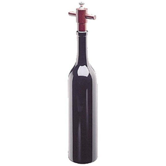 14.5 Inch - 37cm Tall Wooden Wine BottleEbony Pepper Mill