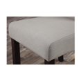 thumbnail image 5 of Tufted Parson Chairs - Set of 2 - 19x18x38 - Denim Blue Linen Fabric - Dining/Office Accent Seating, 5 of 5