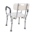 thumbnail image 4 of Height Adjustable Height Elderly Bath Tub Shower Chair Bench Stool  Non-slip, 4 of 7
