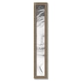 thumbnail image 2 of ArtToFrames 5" x 39" Aged White Gold Picture Frame, 5x39 inch Silver Wood Poster Frame (WOM-2036),  Pack, 2 of 7