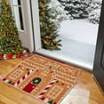 thumbnail image 2 of Christmas Gingerbread House Shaped Area Rug, Non- Ultra Soft Microfiber Door Mat Plush Decorative Rug Welcome Mat for Living Room Bedroom Decor, 2 of 6