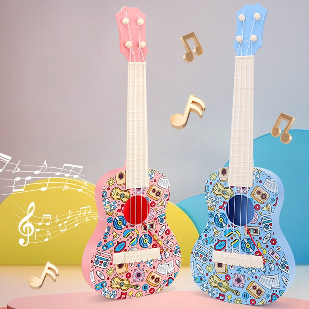 Yokua 21'' Ukulele Baby Sensory Toy Toddler Ukulele Infant Instrument Toy