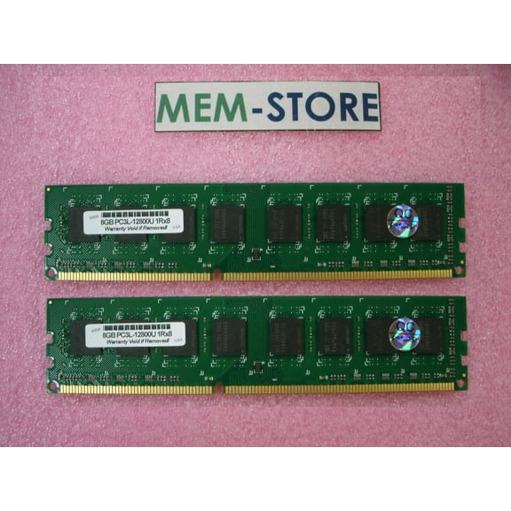 16GB 2x8GB DDR3L 1600MHz UDIMM Crucial CT2K102464BD160B Equivalent RAM