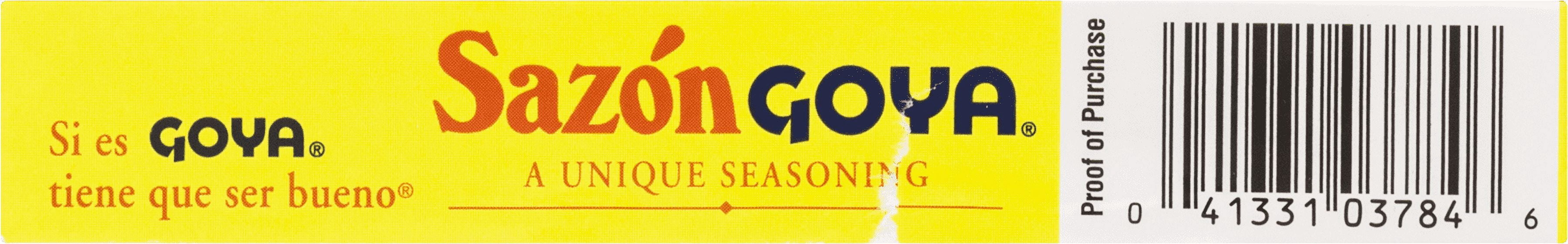 (7 pack) GOYA Sazon with Azafran Seasoning Mix, 8 Packets, 1.41 oz Box