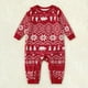 thumbnail image 4 of Conjunto de pijama de manga larga con estampado navideño tradicional para toda la familia, conjunto de ropa de fiesta familiar (resistente al fuego), 4 of 5