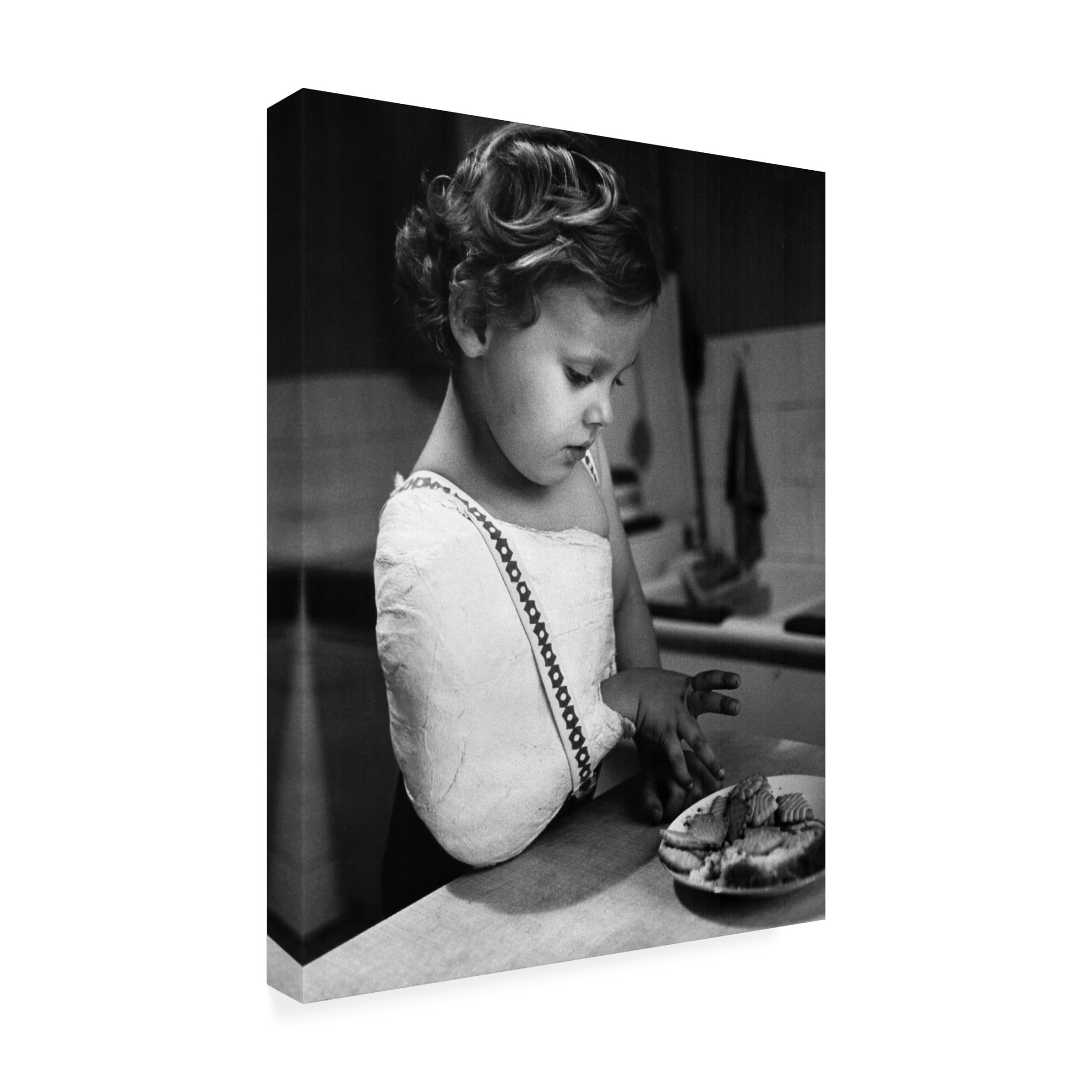 Canvas Wall Art - Jacek Stefan 'Glutton' Wall Art for Living Room, Bedroom, or Office D?cor by Trademark Fine Art - 35 x 47 Inches