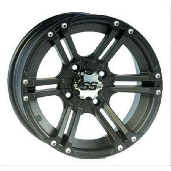 ITP SS212 Aluminum Wheel 14x8 Matte Black (1428374536B)
