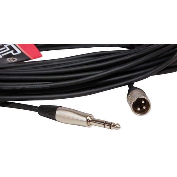 Hosa HSX-100 100 Foot Rean 1/4" TRS-XLR-3 Male Balanced Inter-Connect Cable