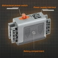 thumbnail image 3 of 9PCS Technic-Motor-Kit Compatible with Lego, Power Functions Motor Set with M & L Motors, Remote Control, IR Receiver, AA Battery Box for STEM Project Moc Building Blocks, 3 of 6
