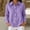 Purple women's long sleeve button down shirts a1, variant on thefmos Women's Fall Winter Collared Long Sleeve Button Down Blouses Solid Casual Shirts Basic Dressy Tops for Office Work Daily Wear Fashion Clothes, Green 2XL