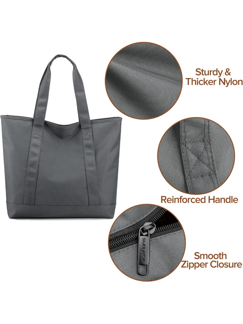 Nylon Tote Bag for Women Large Capacity Shoulder Bag Top Handle