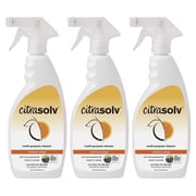 Citra Solv Multi-Purpose Kitchen Degreaser Spray, Citrus Extract, USDA Biobased, 22 fl oz, 3 Count