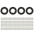 thumbnail image 1 of Labymos Bague de Remplacement de Jante de Roue de Perle RC Compatible avec 1/10 TRX4 SCX10 90046 90047, 1 of 6