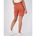 thumbnail image 4 of 4 Pack: Women's 7" Bermuda Long High Waisted Shorts With Pockets - Casual Running Workout Athletic (Available In Plus), 4 of 6