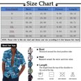 thumbnail image 3 of Hawaiian Shirt For Men, Men's Vintage Button Down Bowling Shirts Short Sleeve Summer Beach Shirt 2XL, 3 of 5