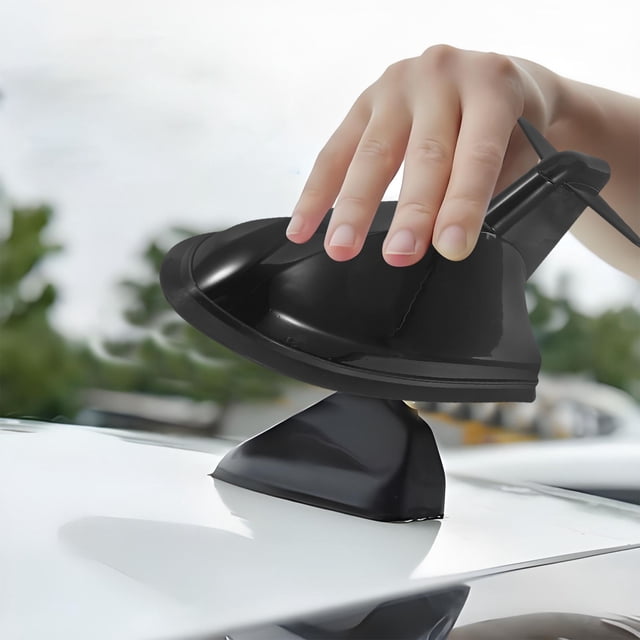 AURARMLET 1Set Car Antenna Black Plastic Vehicle Accessory Signal Reception Easy Installation