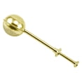 thumbnail image 2 of Flour Duster,Powdered Sugar Shaker Duster,Flour Dispenser Shaker with Spring-operated Handle Stainless Steel,One-handed Operation Shaker Duster for Sugar Flour,Spices And Make Tea(Gold), 2 of 8