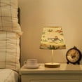 thumbnail image 6 of Ryvnso LED Bedside Table Lamp Western Cowboy Horses Bedroom Desk Lamps Nightstand Lampshade M, 6 of 7