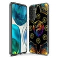 thumbnail image 3 of MUNDAZE Motorola Moto G Power 2023 Shockproof Clear Hybrid Protective Phone Case Mandala Geometry Abstract Dragon Pattern Cover, 3 of 5