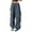 Grey #815, variant on Cargo Pants Women Baggy Wide Leg Hip Hop Y2K Streetwear Leisure Jogging Bottoms With Elastic Oversized Vintage 90s Work Pants