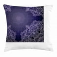 thumbnail image 1 of Purple Mandala Throw Pillow Cushion Cover, Oriental Lacework Mandala with Abstract Floral Motifs, Decorative Square Accent Pillow Case, 18 X 18 Inches, Purple Grey Indigo and Pale Mauve, by Ambesonne, 1 of 2