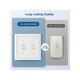 thumbnail image 2 of DEWENWILS Decorative Light Switch Plate Cover, Metal Toggle Light Switch Wall Plate, 2-Pack, 2 of 4