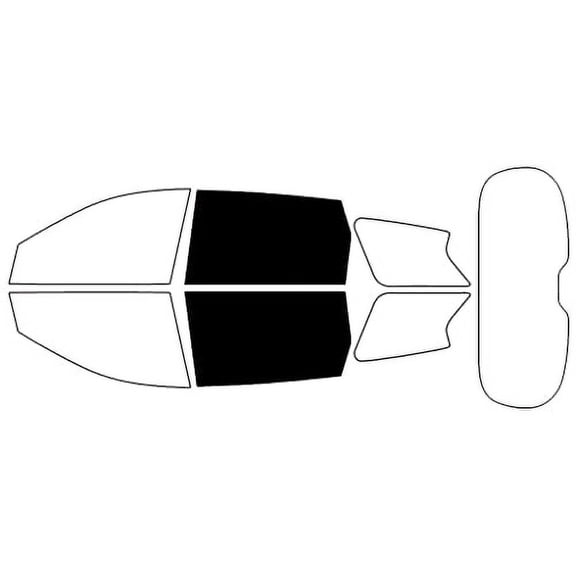 Avery Dennison NR Nano Ceramic IR Window Tint Kit Compatible with Infiniti Qx60 2014-2020 - Back