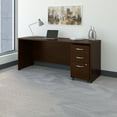 thumbnail image 2 of Series C 72W Office Desk with File Cabinet in Mocha Cherry - Engineered Wood, 2 of 8