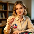 thumbnail image 5 of FEISHENTT Football Keychain Ornament Mini Ball Keychain, Sport Ball Theme Key Chains for Backpack Charm Keychains Accessories Ball Gifts for Men Fans, 5 of 7