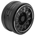 thumbnail image 3 of 2.9in Beadlock Wheel Rim, Aluminum Alloy High Sturdiness RC Wheel Rim  For Axial 1/6 SCX6  JLU  Black, 3 of 8