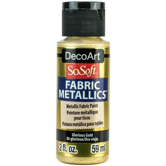 SoSoft Metallic Fabric Paint