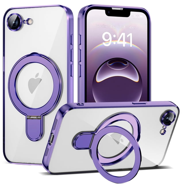 Funda de teléfono ETPESOK compatible con iPhone 16E 6.1 púrpura