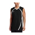 thumbnail image 1 of ASICS - Camiseta sin mangas para hombre, 3 tonos, color negro, pequeña, 1 of 1