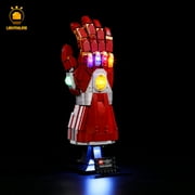 LIGHTAILING Led Light Kit for Lego Nano Gauntlet 76223 Iron Man Building Set for Adults(Not Include the Building Set)