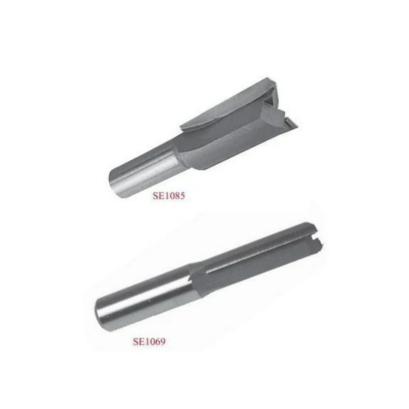 Straight Router Bits - Double Flute
