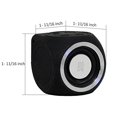 thumbnail image 2 of earthquake sound equatic wireless & water resistant micro-speaker, black, 2 of 5