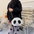 thumbnail image 5 of Bolso de mensajero de Panda de dibujos animados para niños, cadena de felpa, monedero pequeño, de dinero, 5 of 5