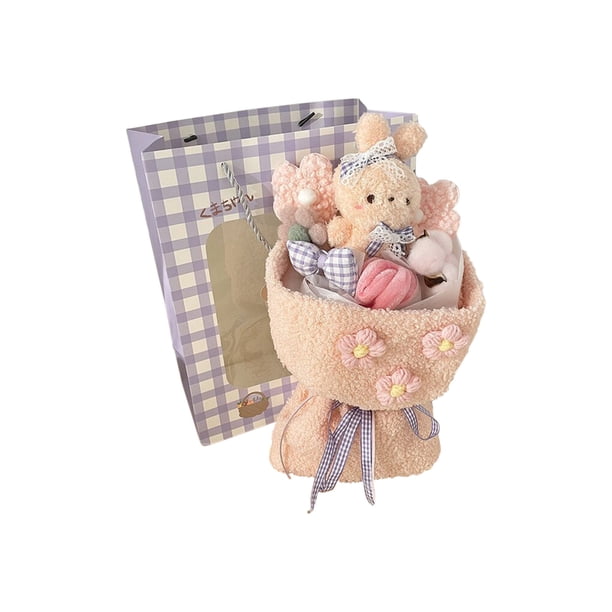 Regalos Del Día de la Madre Ramo de Muñecas Ramo de Muñecas Completado Nuevo Lindo Regalo de Cumpleaños de la Niña Ramo Del Día de la Madre Regalos Del Día de la Madre Del Marido