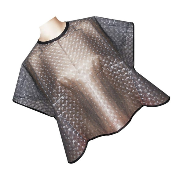 BESTOYARD Reusable Short Hair Cutting Cape Water Resistant Tpu Material Perfect for Salon Use