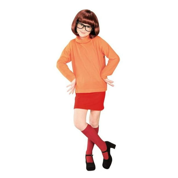 Costumes For All Occasions Ru38963Lg Scooby Doo Velma Enfant Lg